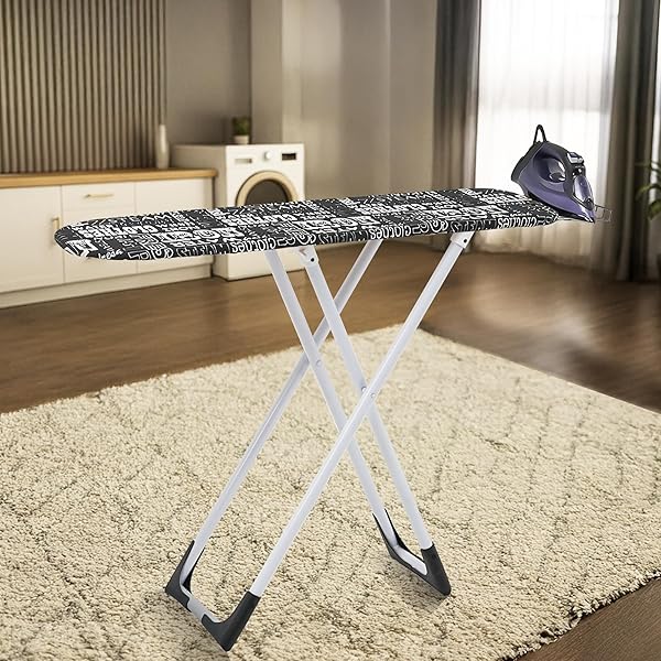 SSE-TNT Unique Folding Ironing Board with Iron Stand Mesh